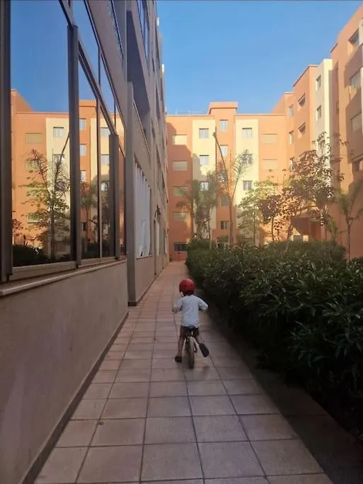 Residence Emeraude Avec Piscine 마라케시